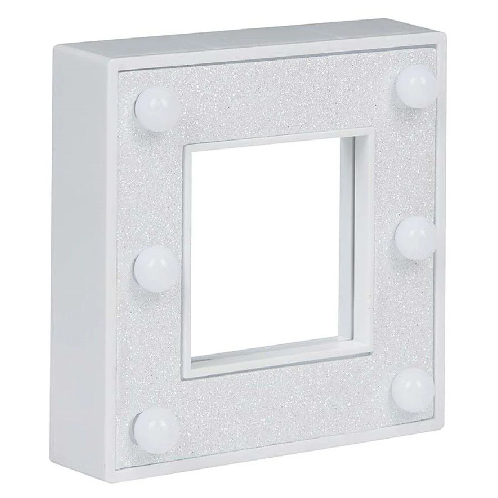 Miroir lumineux à paillettes