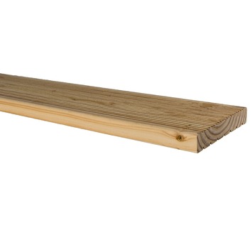 Vlonderplank Douglas hout geschaafd 2,4 x 13,8 x 240 cm