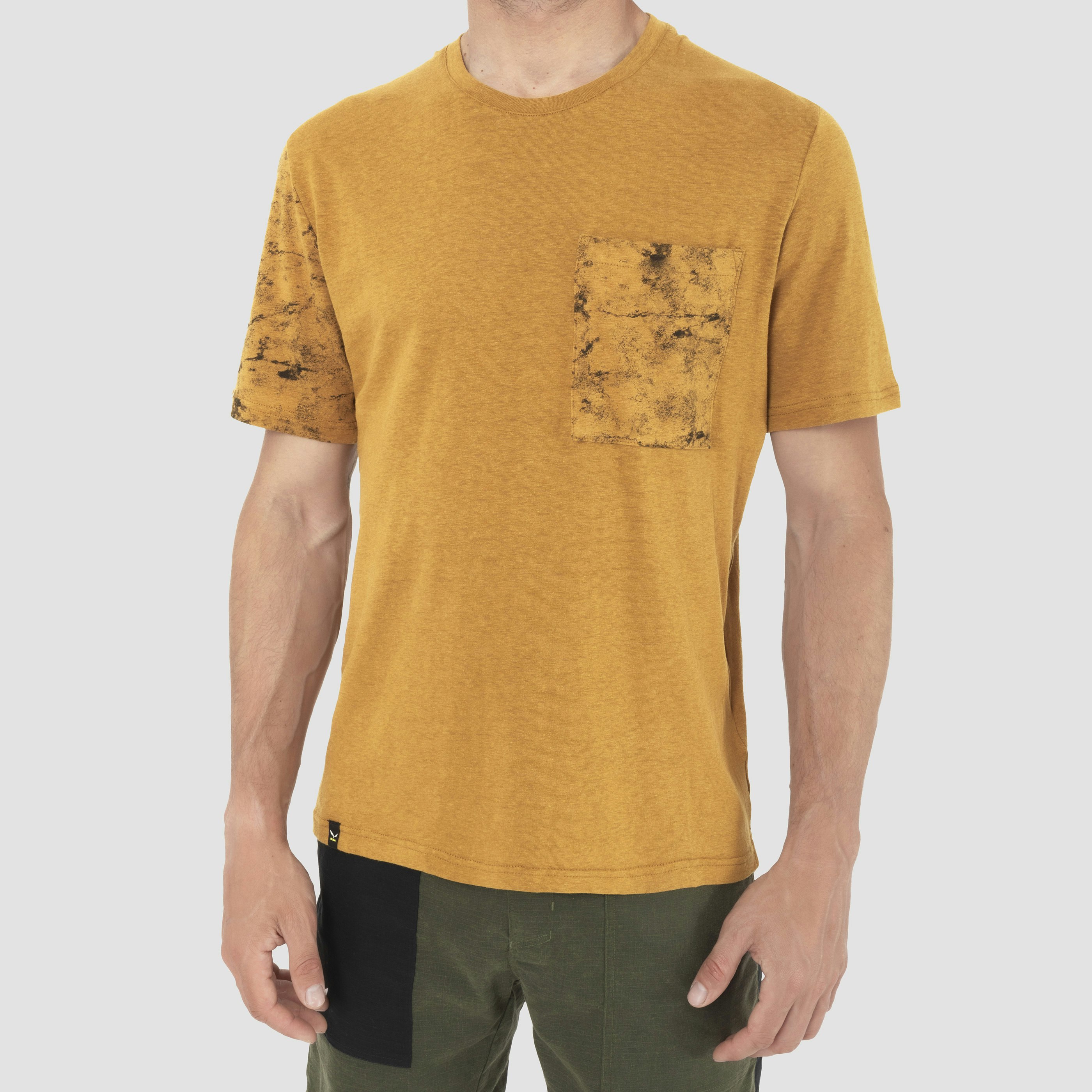 Lavaredo Hemp T-Shirt mit Brusttasche Herren