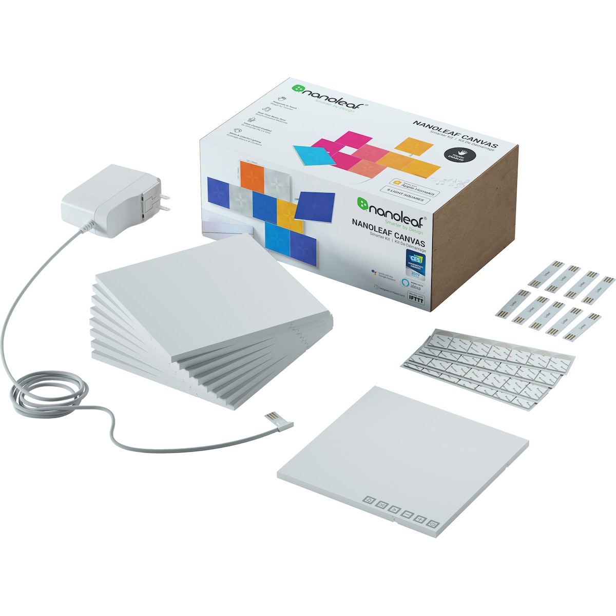 Nanoleaf Canvas Smarter sett (9-pakning)