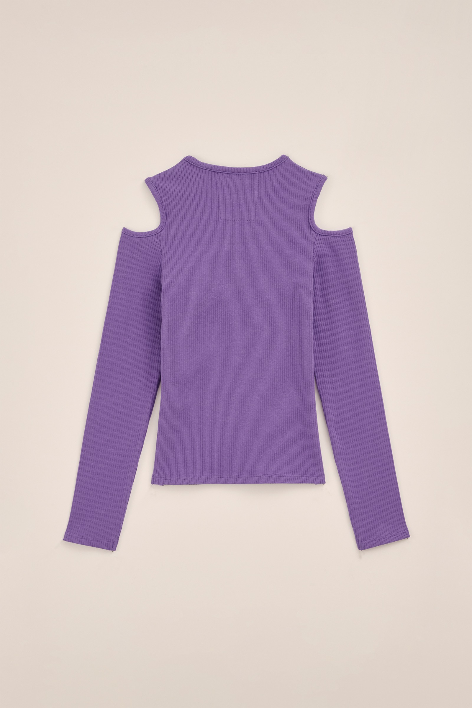 Meisjes T-shirt met structuur WE Fashion Lavendel