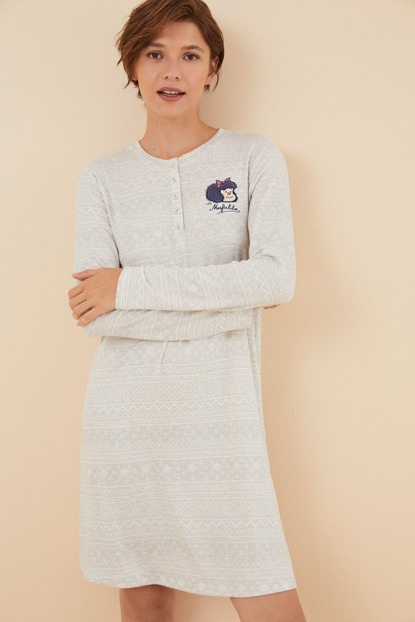 Camisola de mangas compridas Mafalda