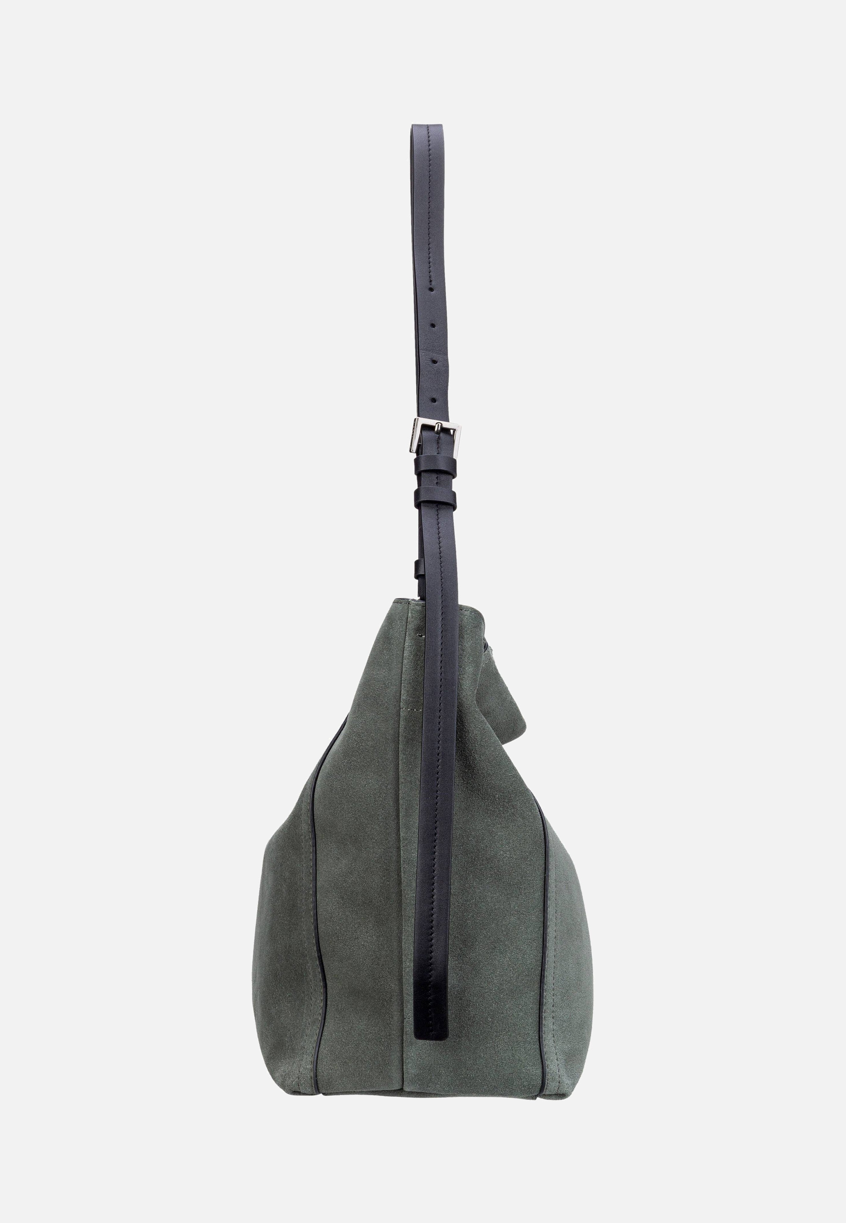 Chudy Suede 2152411 Cypress Green - Hobo Bag