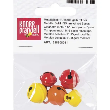 Knorr Prandell Glöckchen-Mix Ø 11, 15 mm gelb orange rot