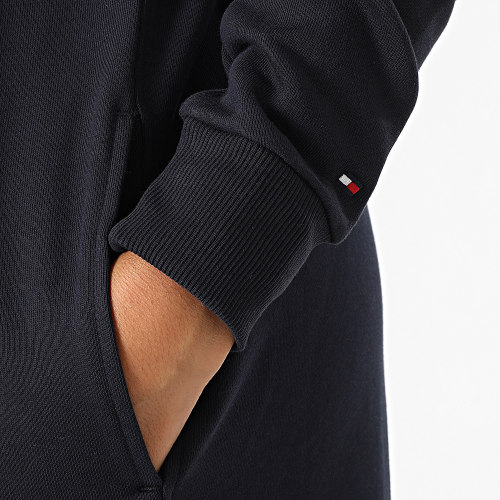Robe Sweat Femme Terry Monogram 7442 Bleu Marine