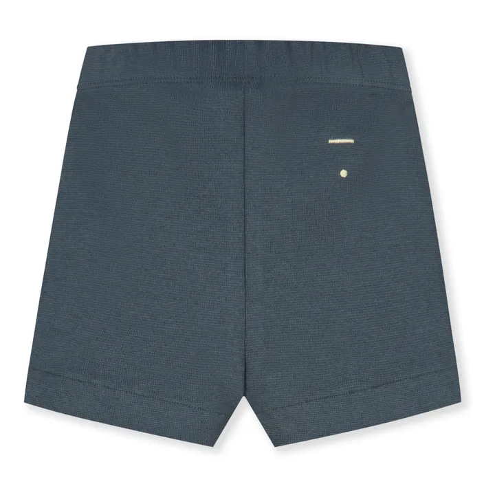Gray Label Short Cycliste Coton Bio | Bleu gris