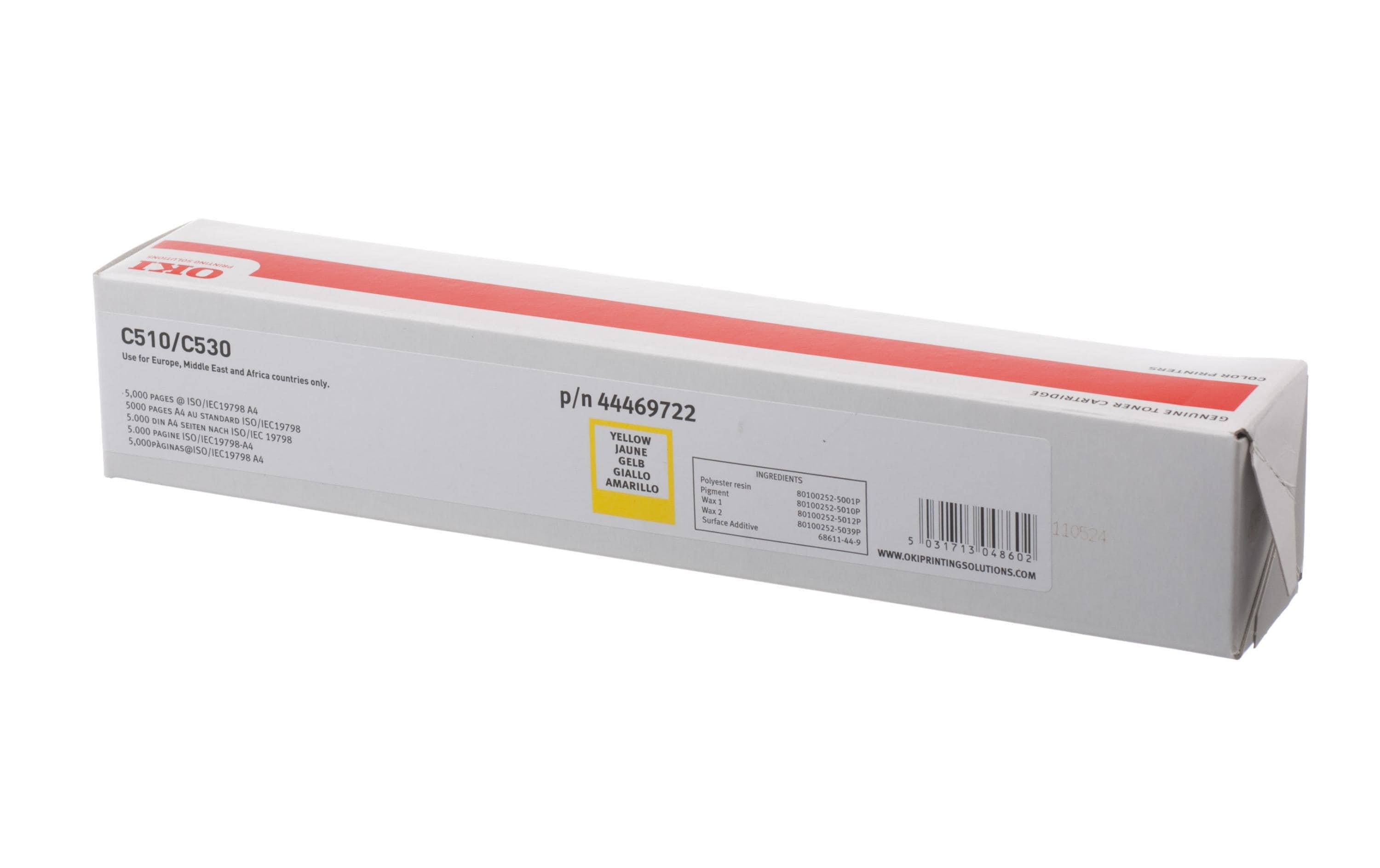 Toner 44469722 Yellow<br>Toner, yellow