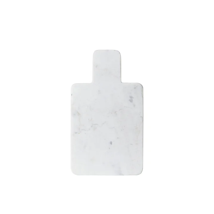 Broste Copenhagen - Adam Schneidebrett, 30 x 17 cm, Marmor weiss