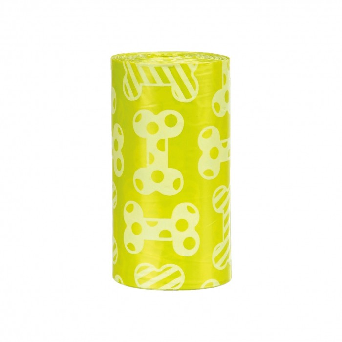 Sacs ramasse crottes parfum citron - 80 sacs