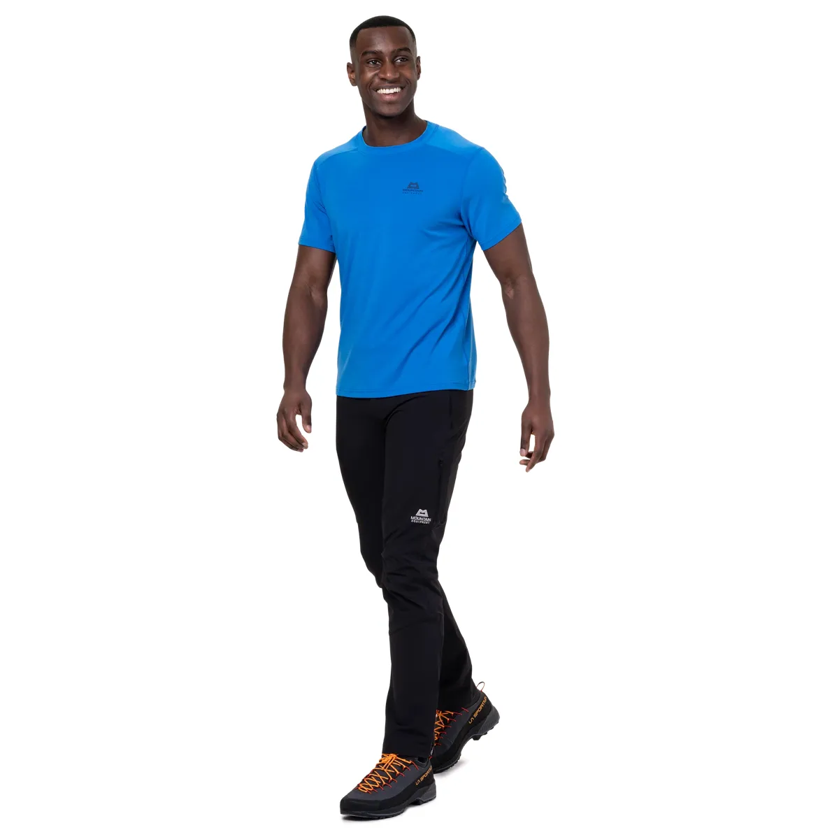 Mountain Equipment Headpoint Mens Tee Admiral Blue