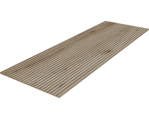 MIRAVA steengoed decoratieve tegel OSLO noten donker 40 x 120 x 0,8 cm UGL