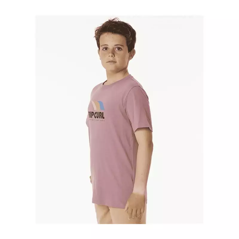 Teeshirt junior RIPCURL Surf Revival Tee-Boy Mauve
