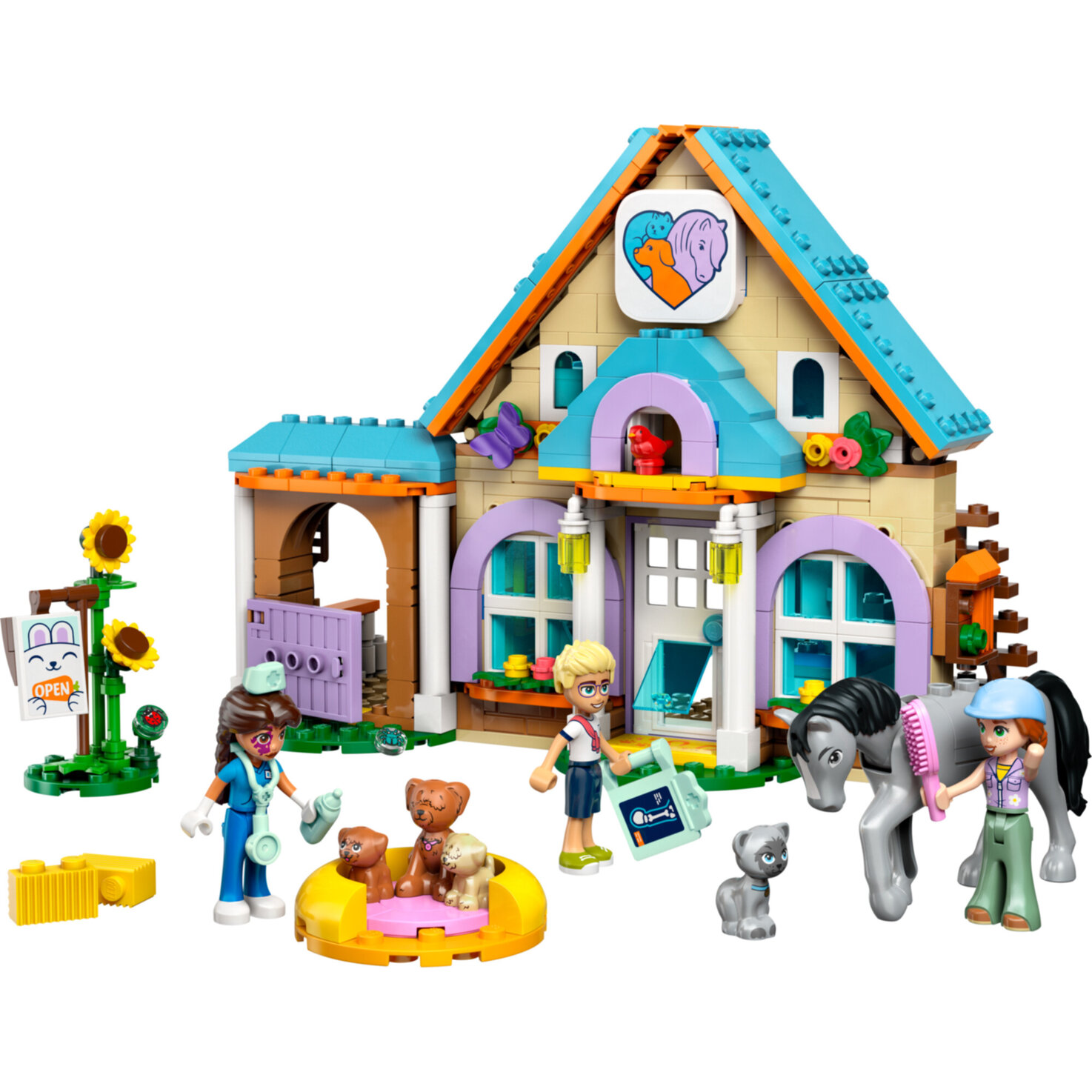 LEGO® Friends Tierarztpraxis für Pferde und Haustiere 42651 ab 7 Jahren
