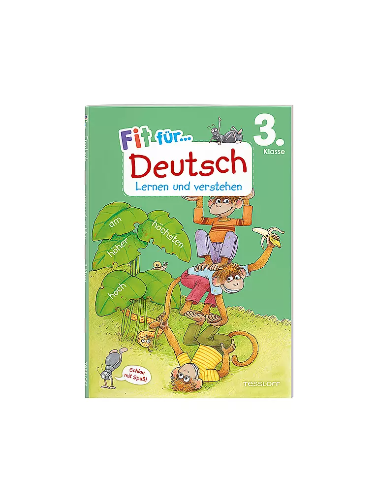 TESSLOFF VERLAG Lernheft - Fit für Deutsch  3. Klasse - Lernen und Verstehen keine Farbe