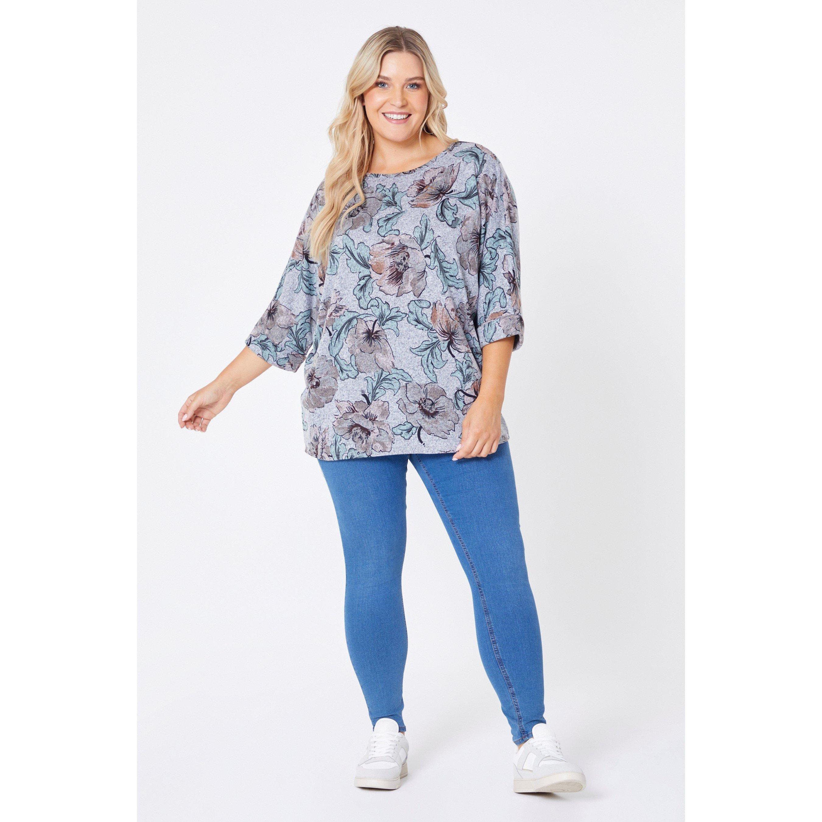 Be You Ladies Floral Supersoft Tunic