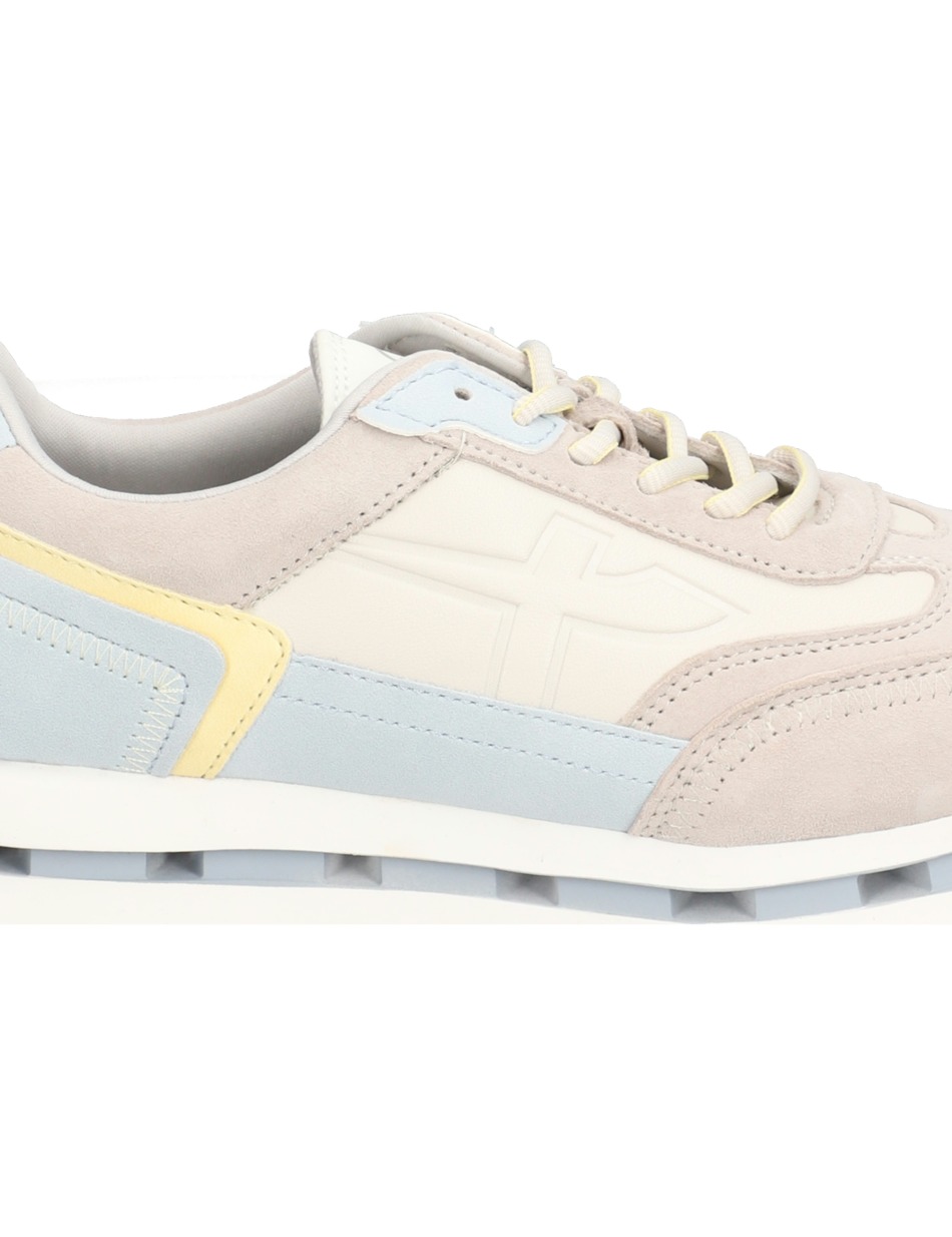 Lederkombination Sneaker
