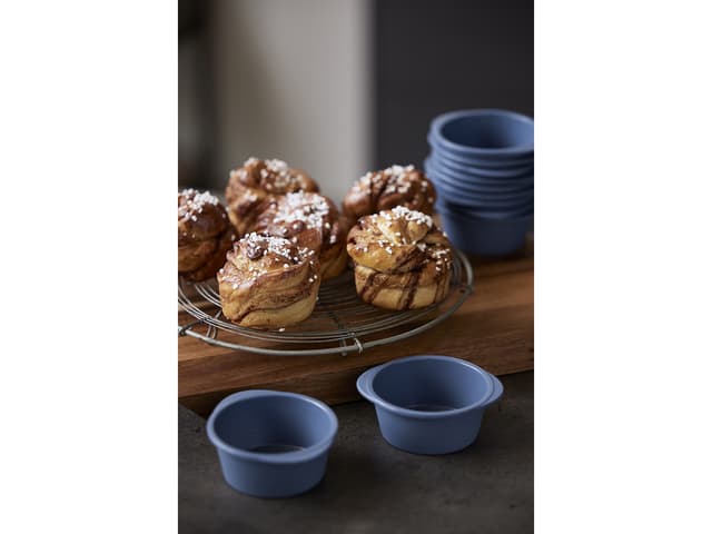 By Tareq Taylor Cupcake-/Kanelsnegleform Indigo