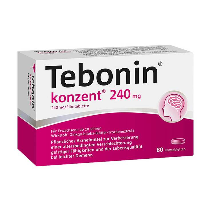 Tebonin konzent 240 mg Filmtabletten, 80 St