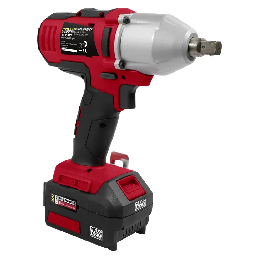 Batteridrevet muttertrekker 18 V 350 Nm 4 Ah