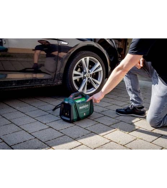 Metabo Akku-Kompressor AK 18 Multi Solo Akkubetriebener Multifunktionskompressor mit einer Abgabeleistung von 16 l/min