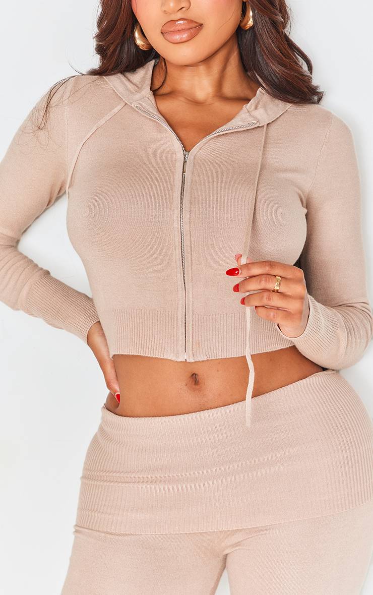 Avoine Veste Zippée En Maille Shape