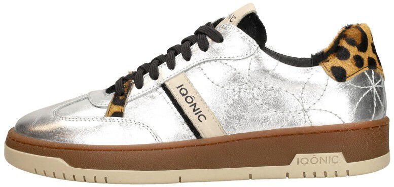 Iqonic Sneakers Laag zilver