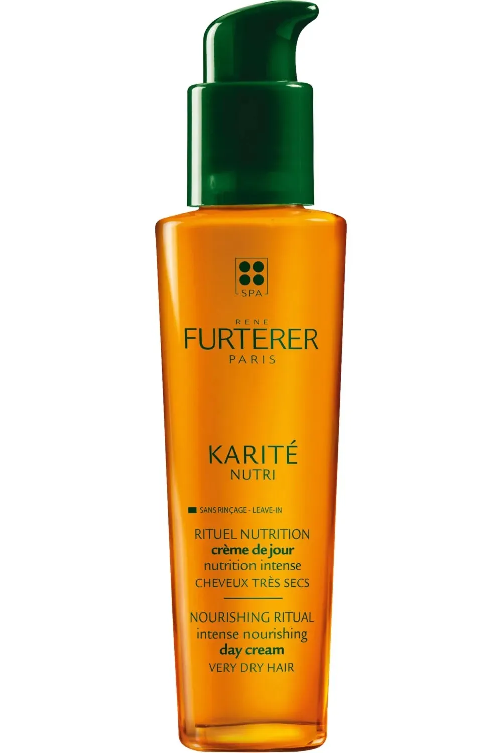 René Furterer Crème de jour nourissante sans rinçage pour cheveux très secs Karité Nutri-100 ml