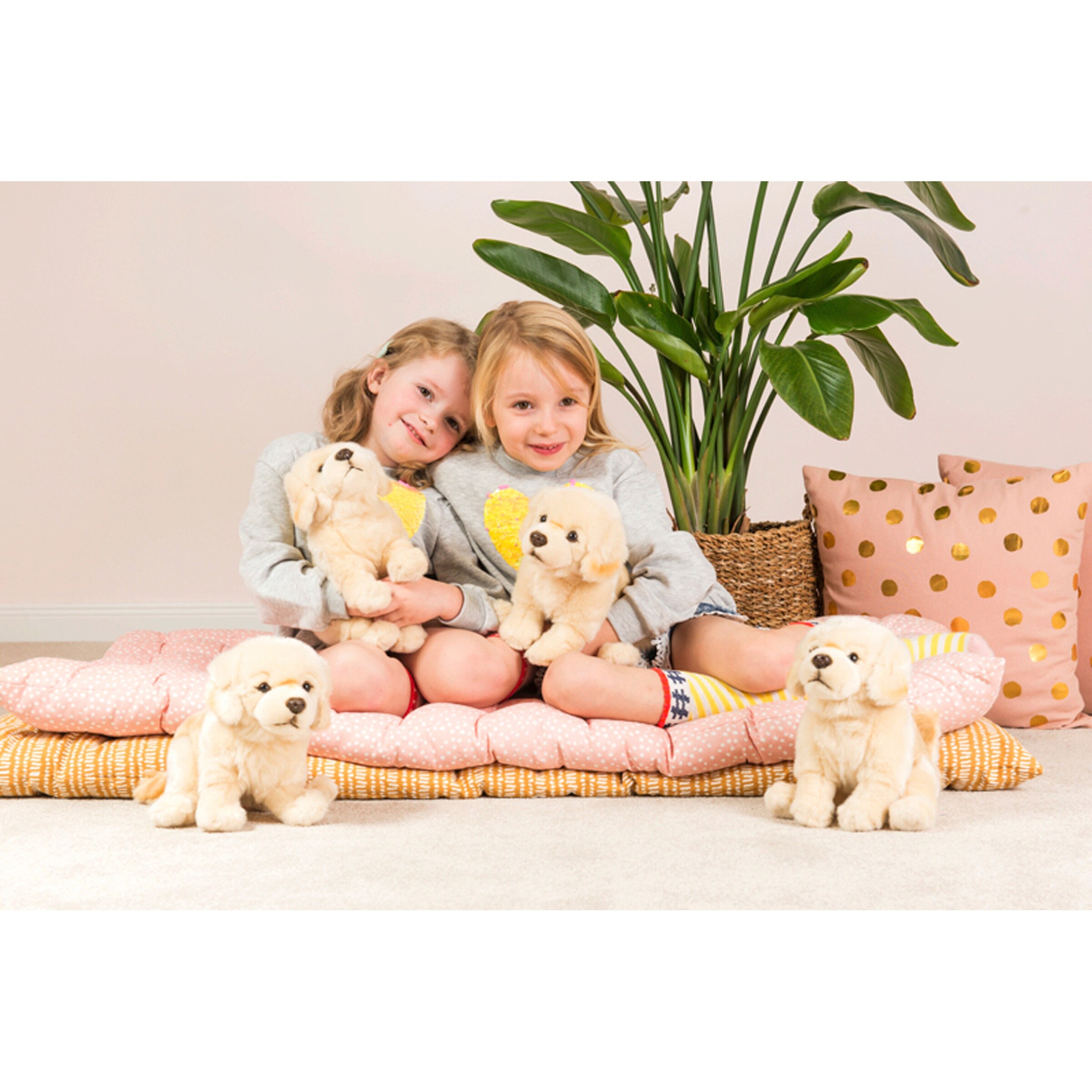 Hermann Teddy Collection Kuscheltier Golden Retriever sitzend 25 cm
