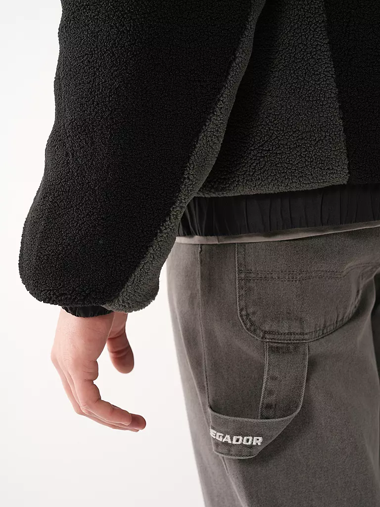 PEGADOR Fleecejacke ABSECON schwarz