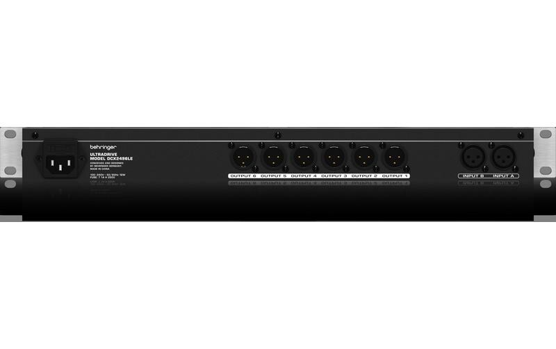 Lautsprecher-Managementsystem DCX2496LE<br>Digitales 24-Bit/96 kHz Lautsprecher-Managementsystem