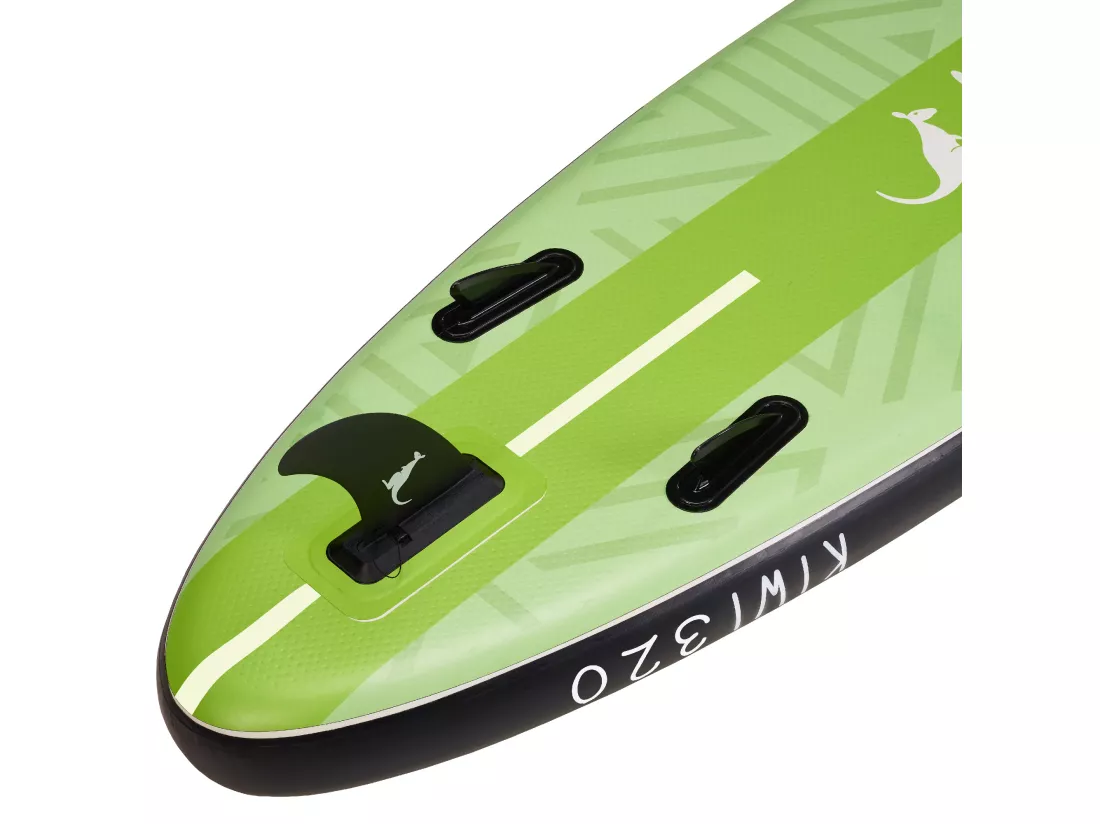 Kangui - Stand up Paddle 320cm SUP gonflable + pagaie + sac à dos + pompe haute pression + leash + kit de réparation- KIWI