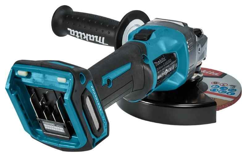 Makita GA035GZ 40V Max Haakse slijper 150 mm zonder accu en lader met vastzetschakelaar