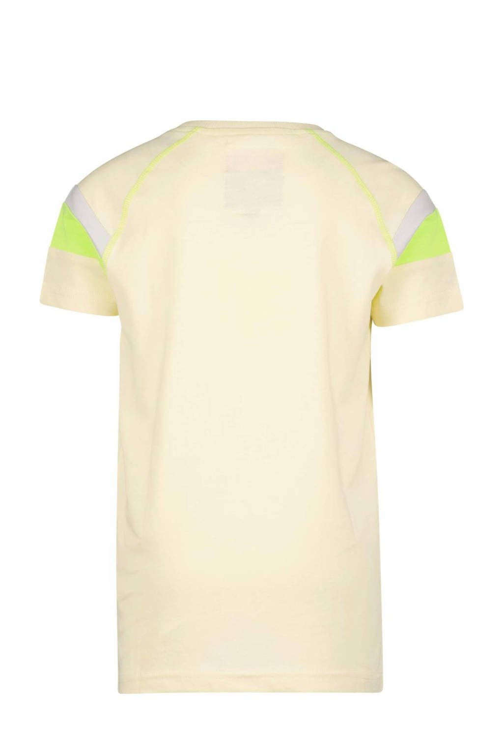 Vingino T-shirt JACE lichtgeel/groen