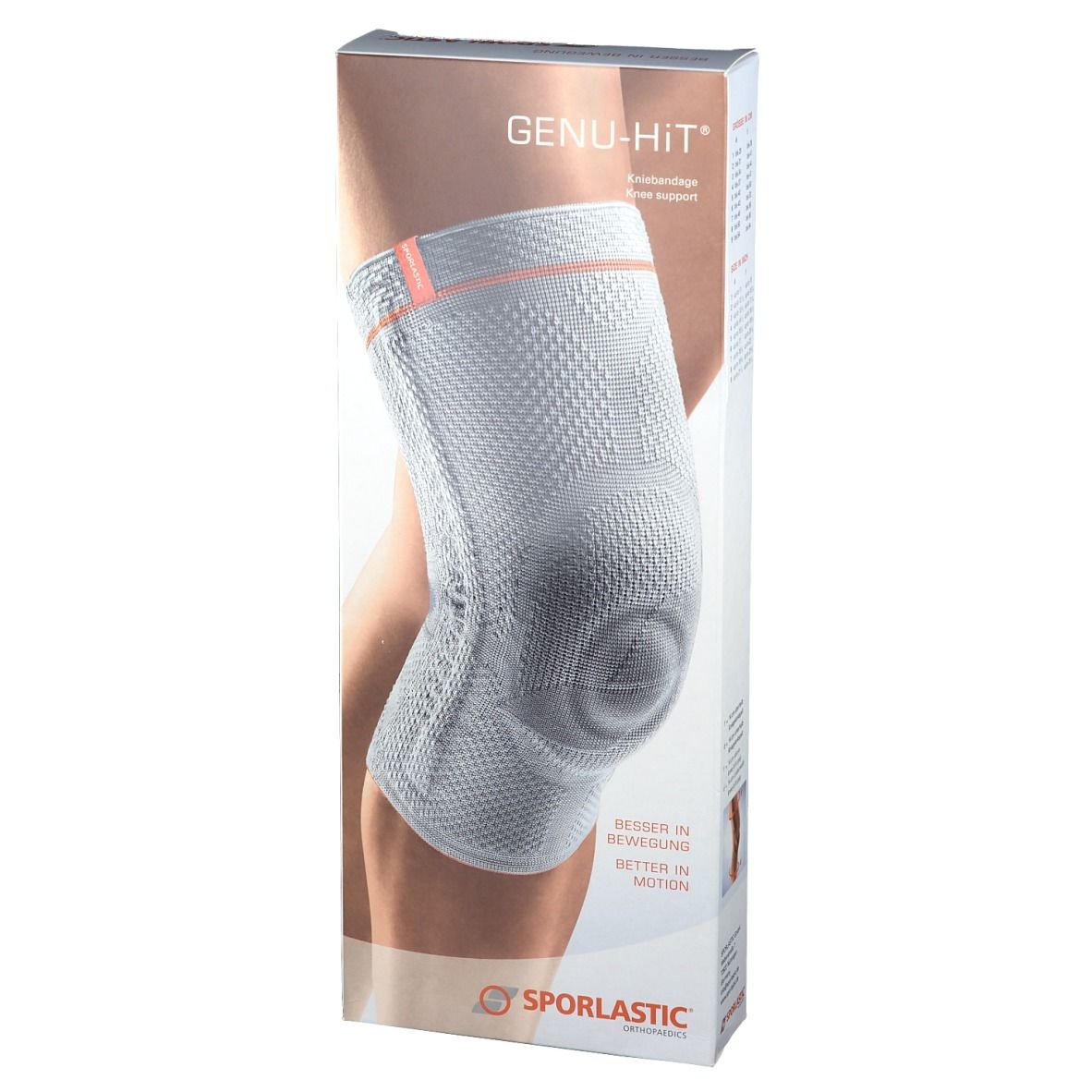 Genu-Hit Kniebandage Größe 4 haut