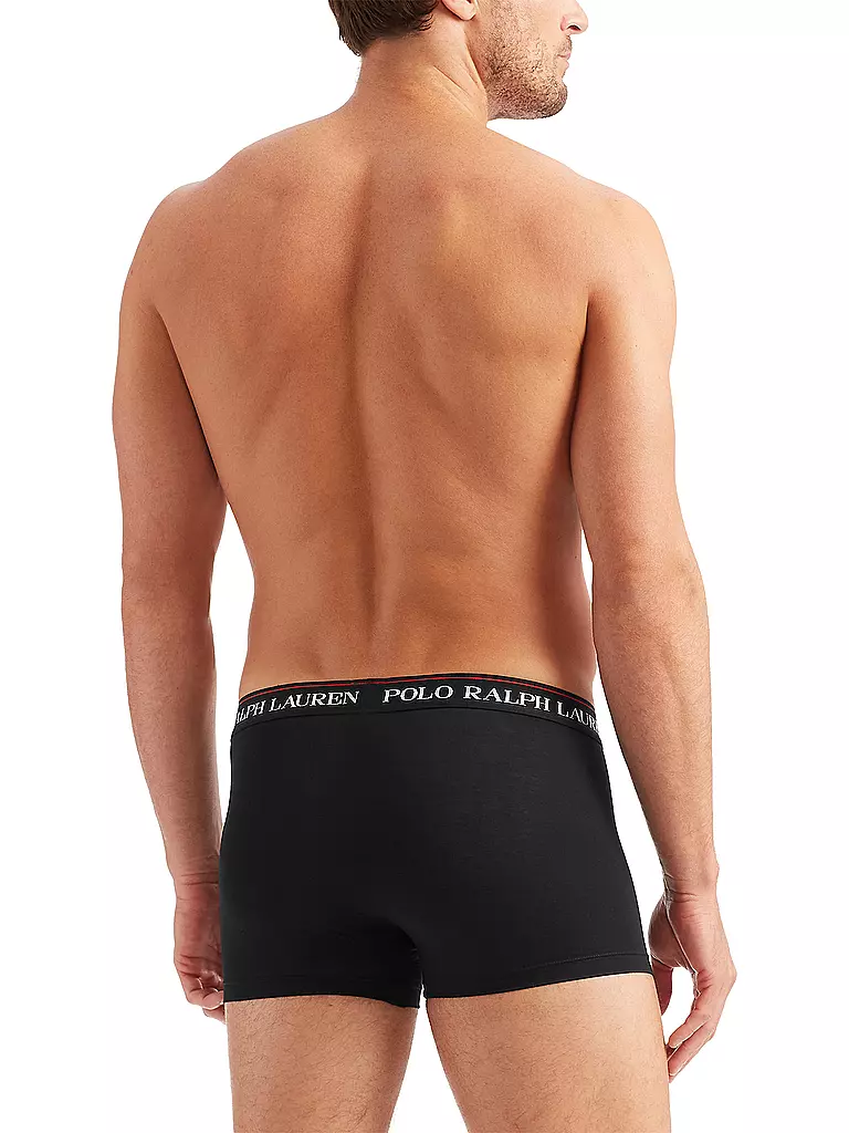 POLO RALPH LAUREN Pants 3-er Pkg schwarz  schwarz
