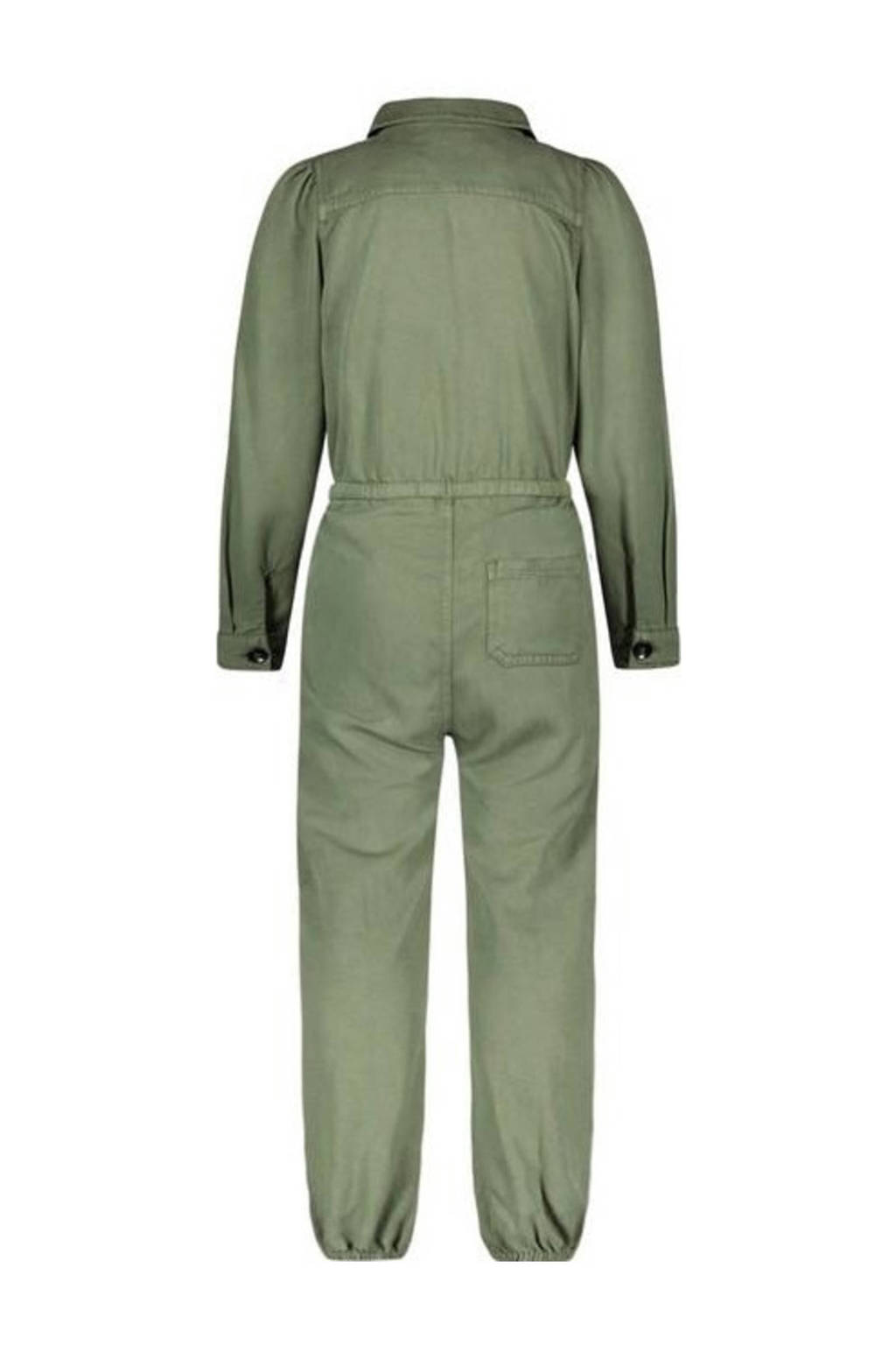 Like Flo jumpsuit army groen