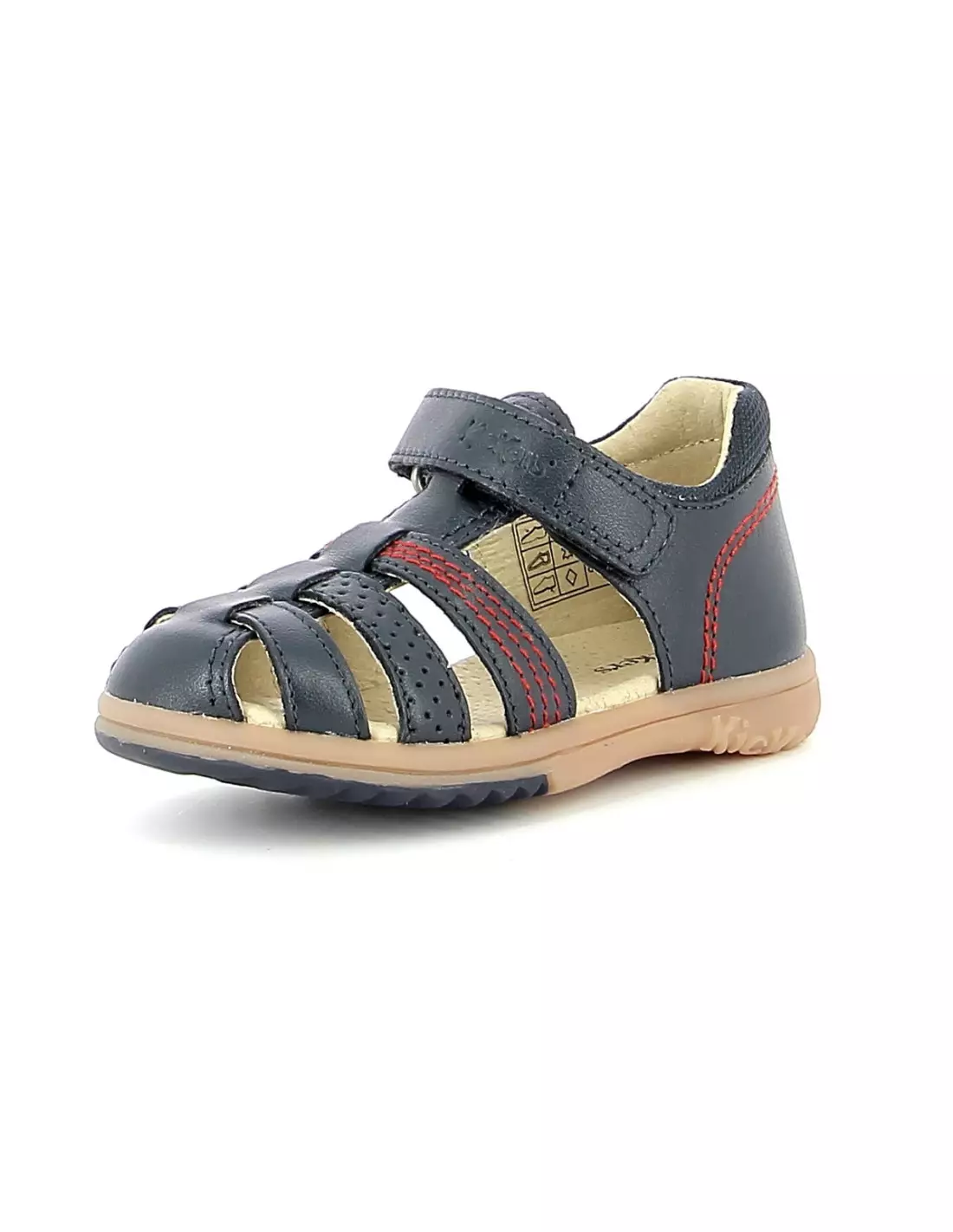 KICKERS PLATIBACK - Sandales & nu-pieds Marine