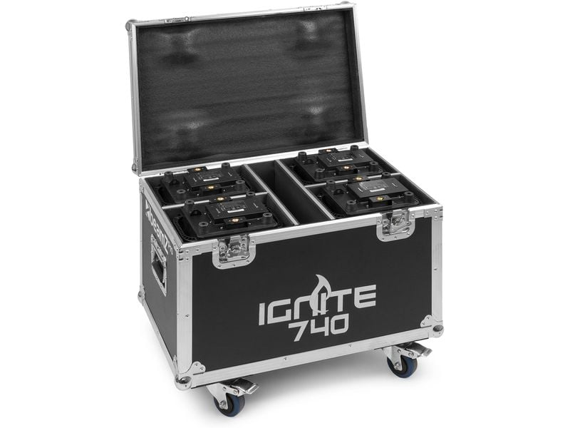 BeamZ Pro Flightcase FC740I4 Flightcase für 4x IGNITE740 Moving Heads