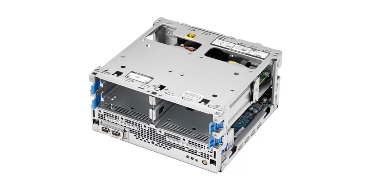 Hewlett Packard EnterpriseProLiant MicroServer Gen10 Plus v2 (P70335-425) serversysteem  (Zwart | Xeon E-2314 | 32 GB | 1 TB)