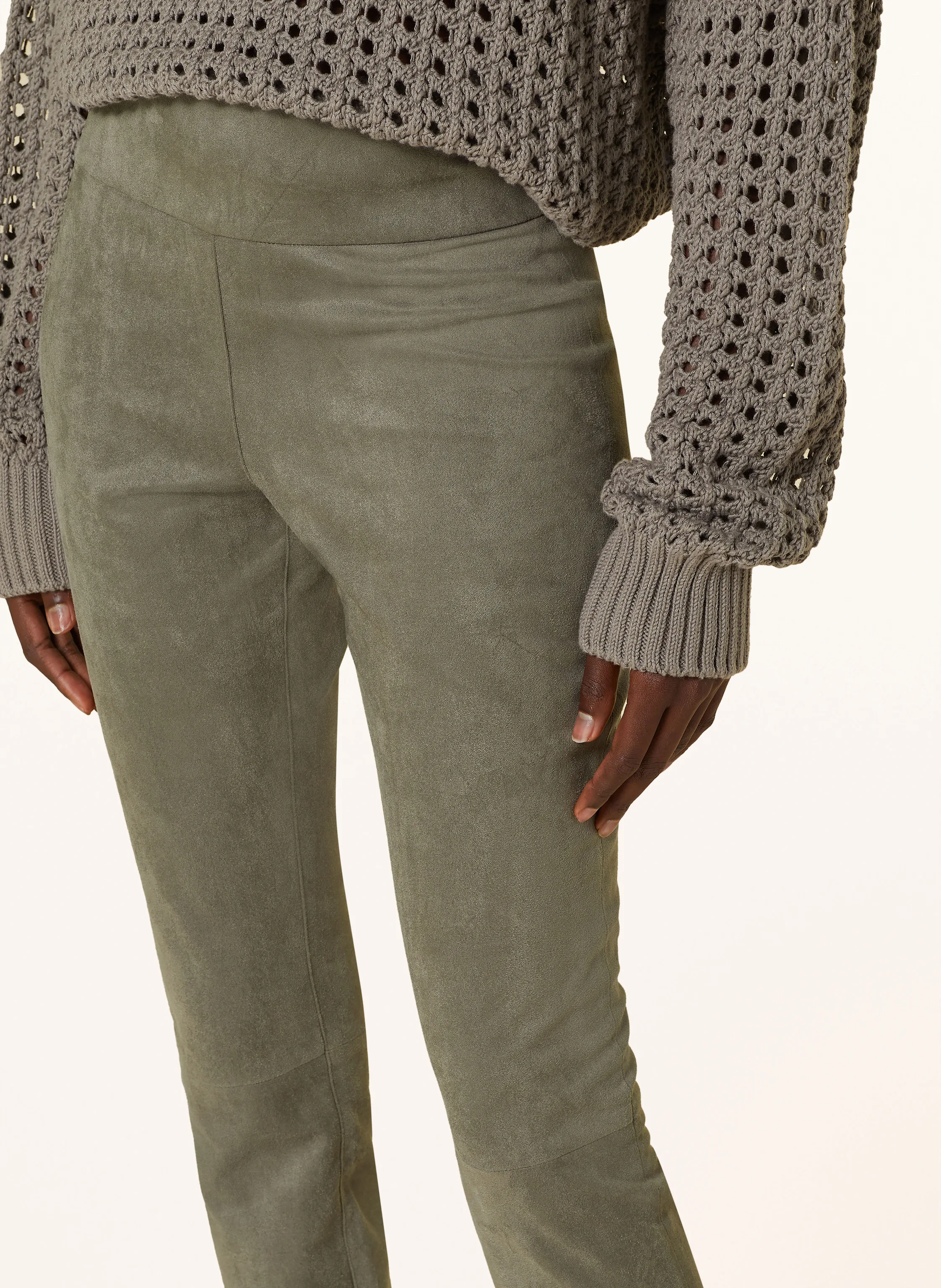 Juvia Leggings ELENA in Lederoptik