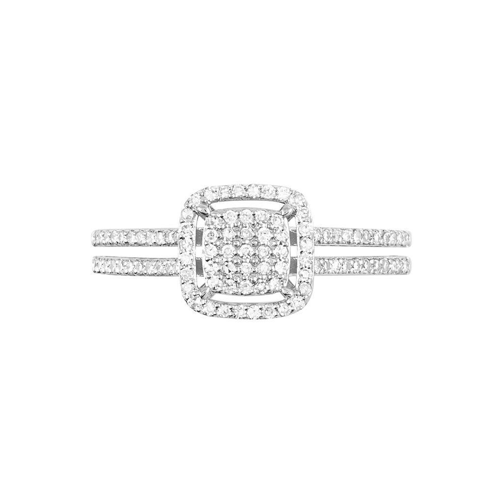 Bague Collection 1986 Or Blanc Diamant
