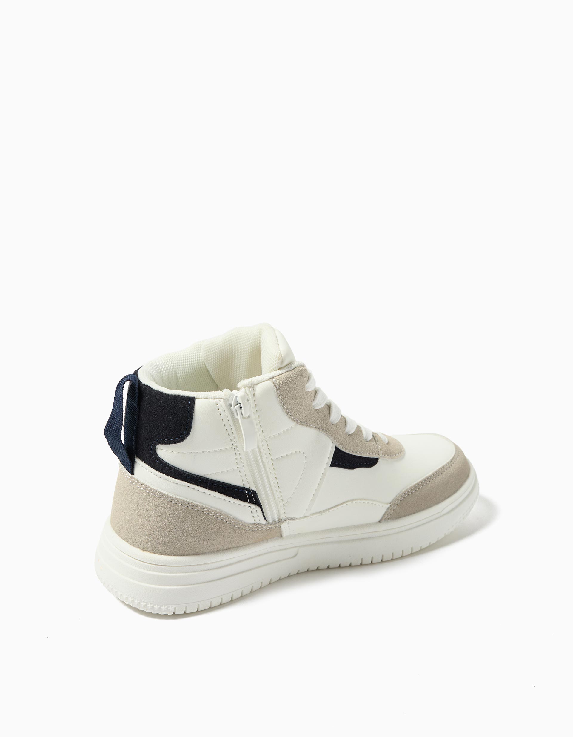 Sapatilhas Hight Top, Menino, Branco