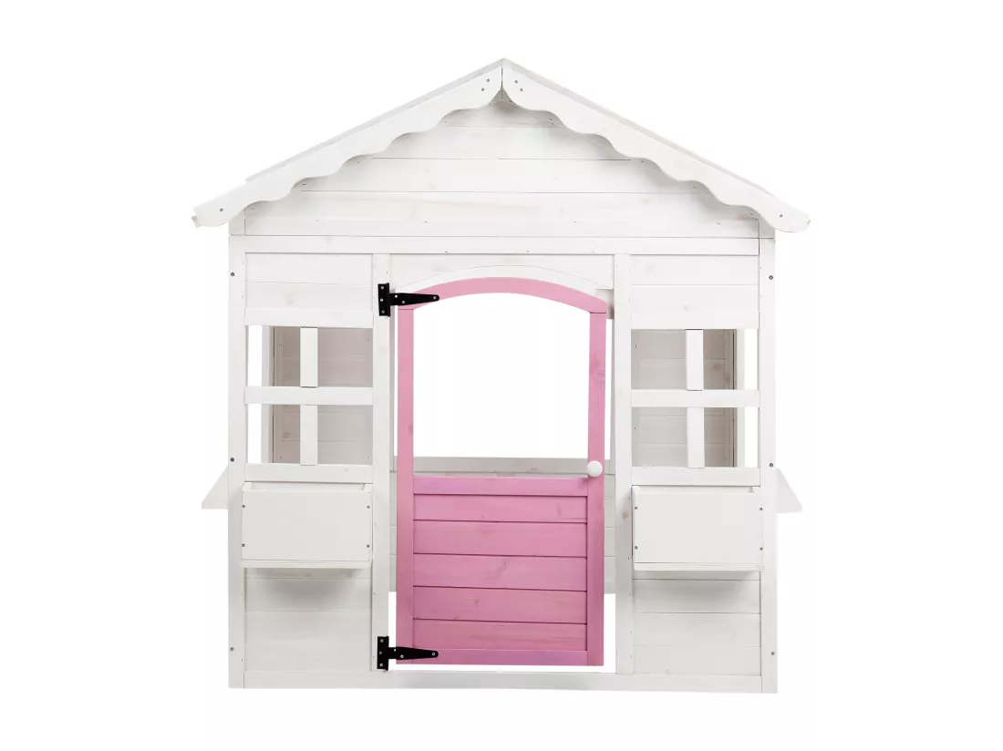 Cabane de jardin pour enfants NIKAIA Blanc