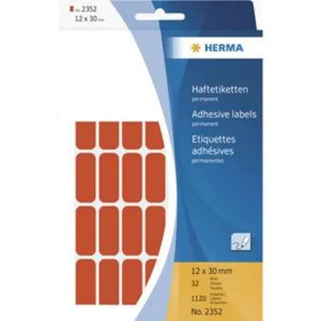 HERMA Vielzweck-Etiketten 12x30mm, rot