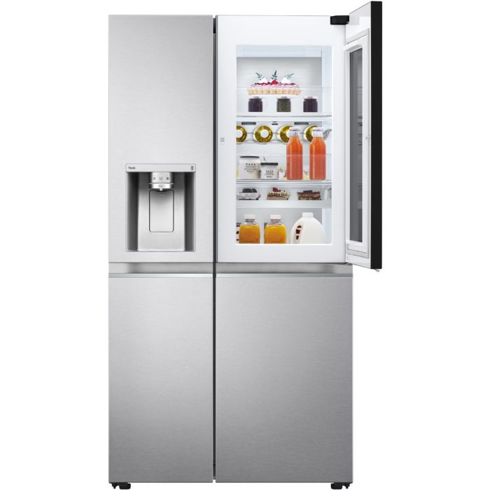 LG Side-by-Side GSXV91BSAE Brushed Steel - interner Wassertank // InstaView®