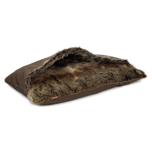 Saco de dormir Rizla para cães, marrom