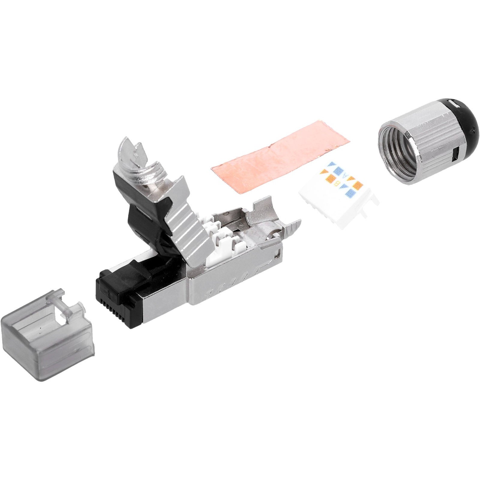 Adam Hall K4CCAT6 4 STAR C CAT6 netwerkplug CAT6a