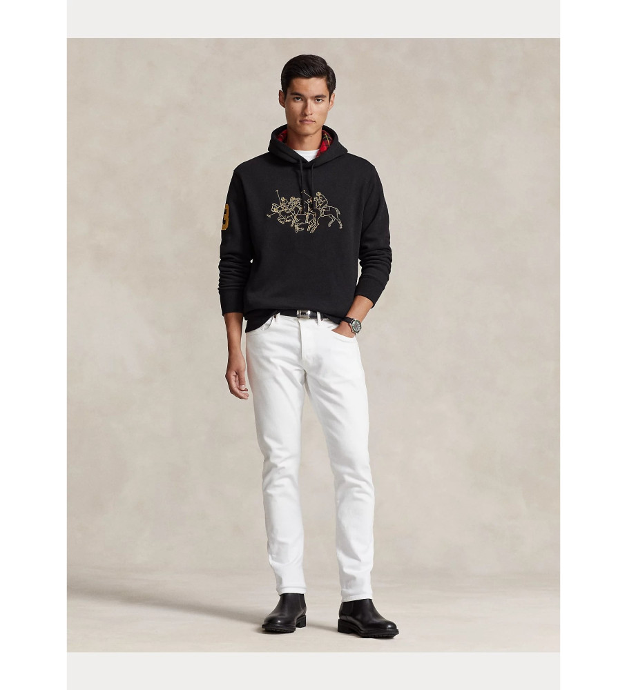 Moletom com capuz Ralph Lauren Ano Novo Lunar, Preto