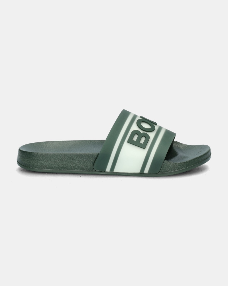 Bjorn Borg Knox Badslippers  - groen