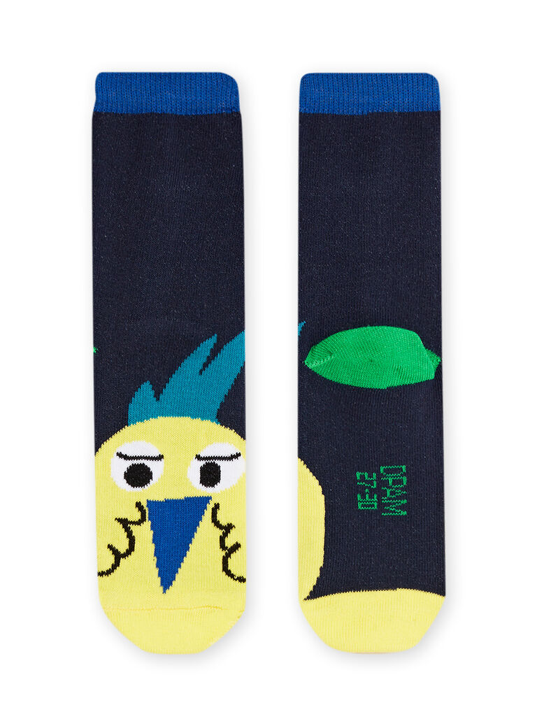 Chaussettes motifs oiseaux enfant garçon